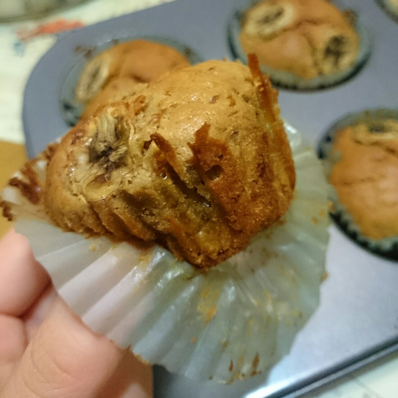 香蕉纸杯蛋糕（小嶋）
