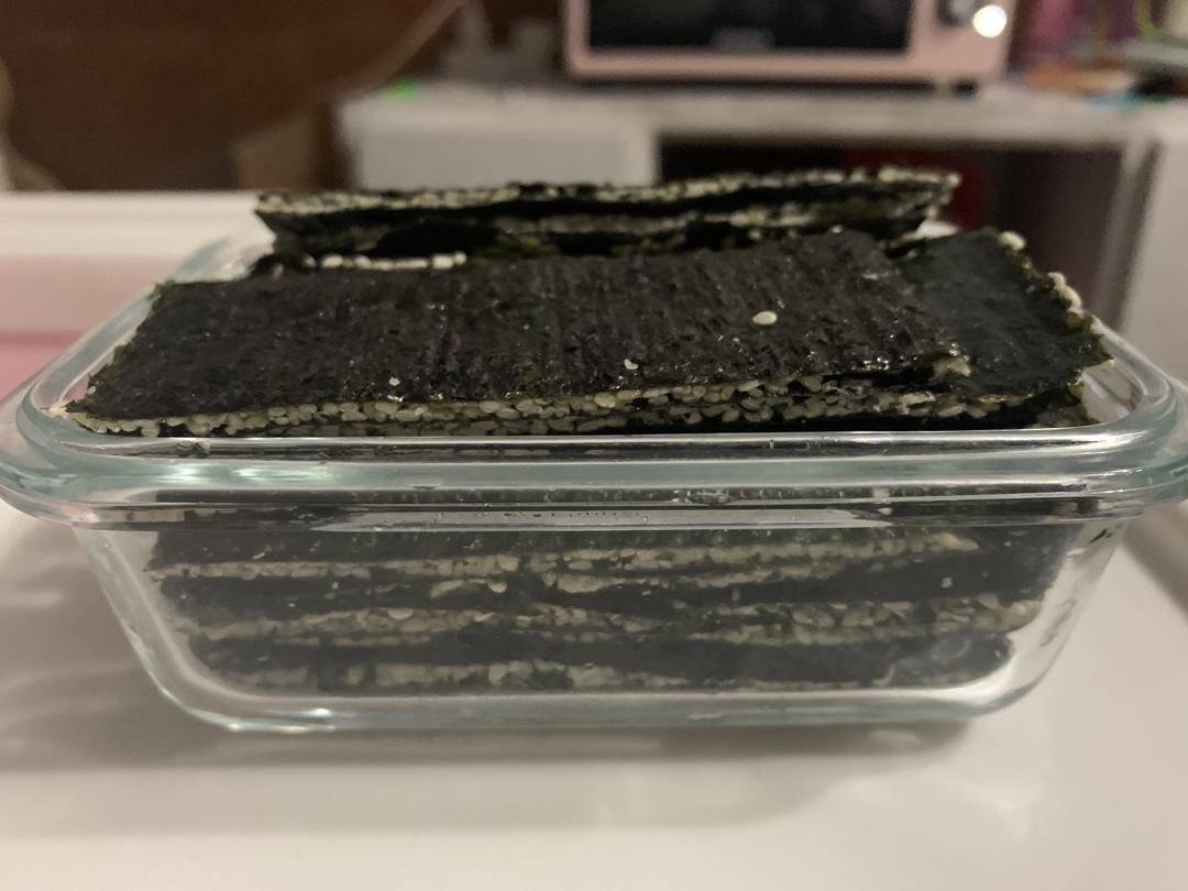 芝麻夹心海苔【操作简单的酱料】