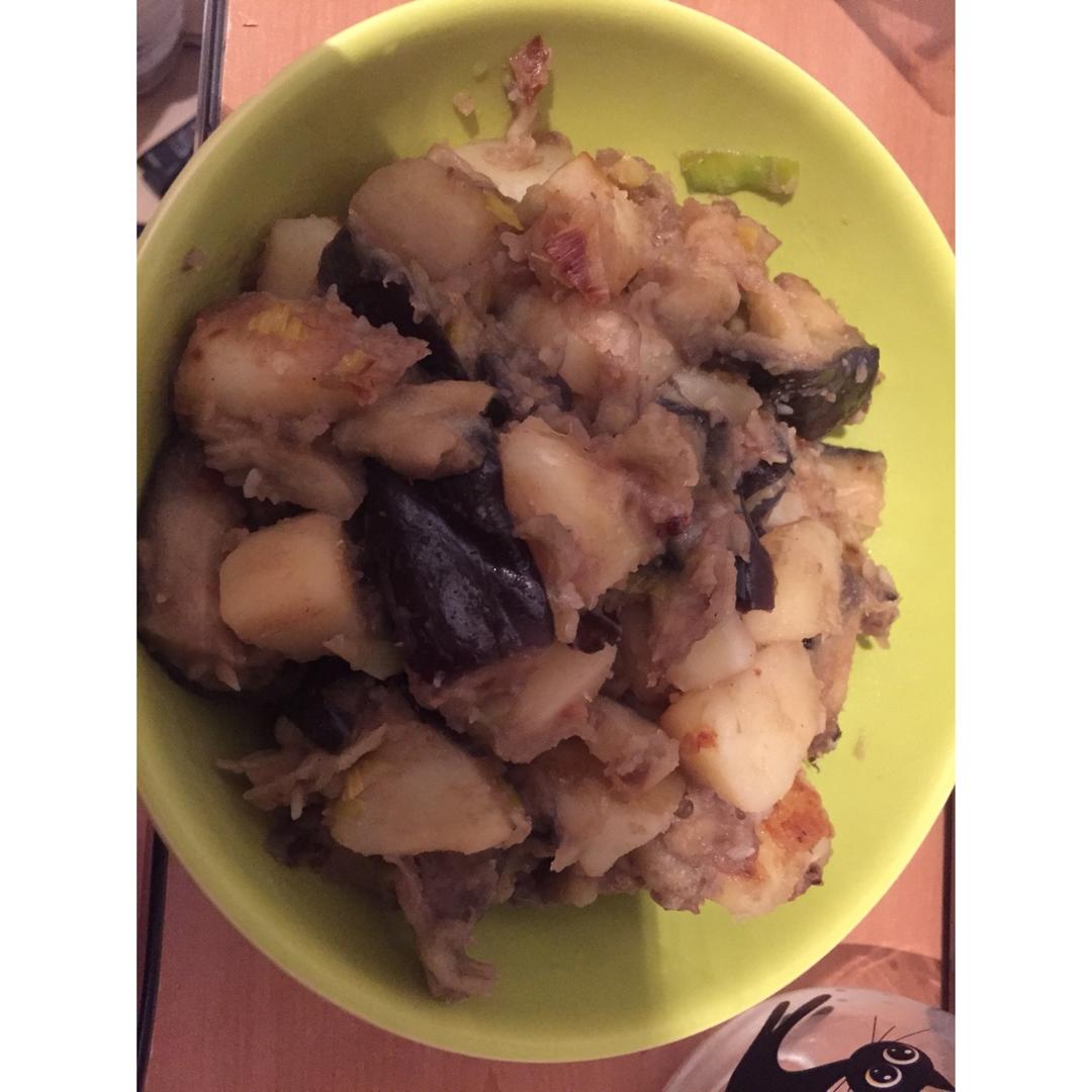 土豆烩茄子