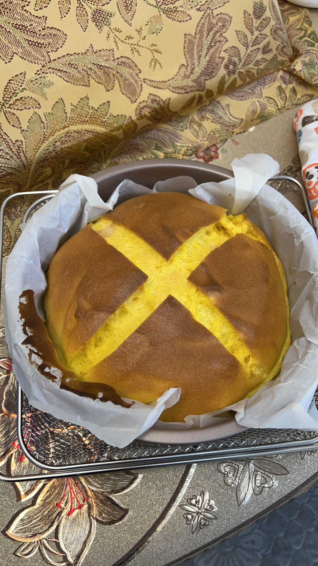 烤舒芙蕾🥞简单方便一次成功～口感绵密好吃😋