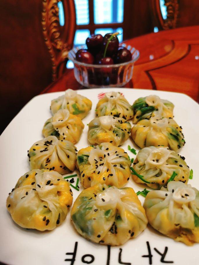 饺子皮版生煎包