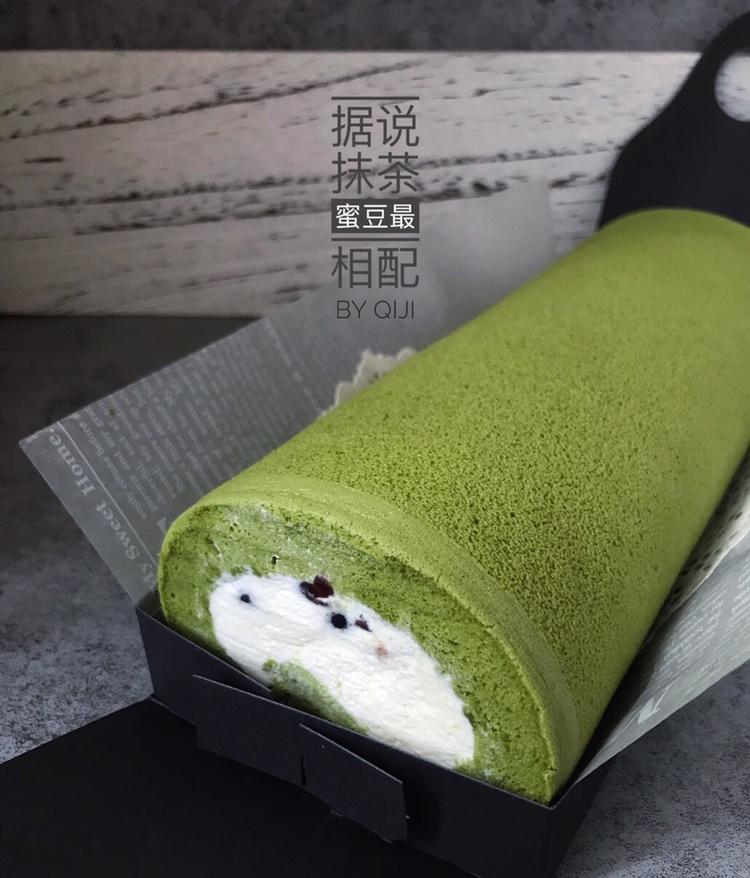 花纹图案蛋糕卷