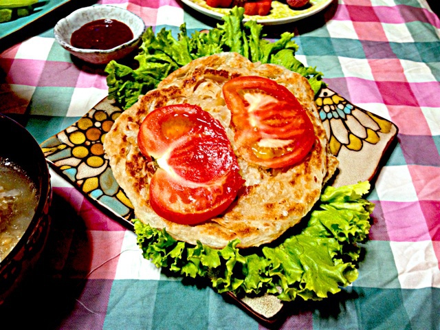 椒盐手抓饼