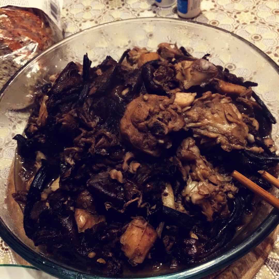 小鸡炖蘑菇