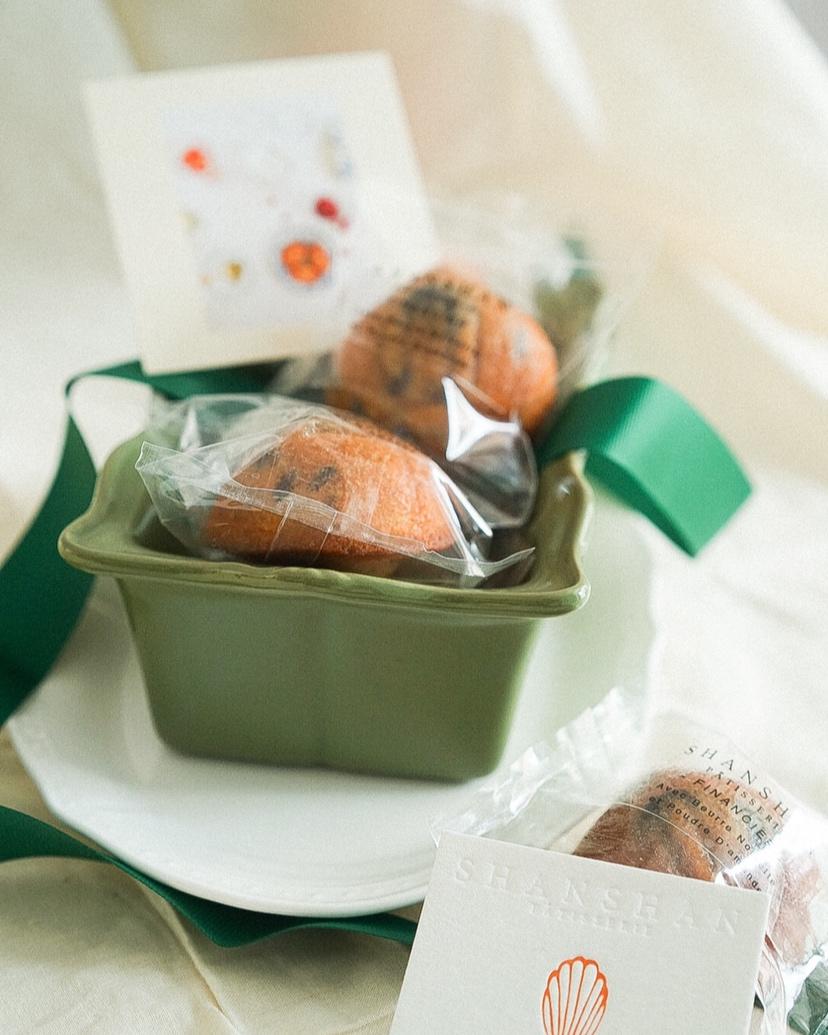 Petit four 法式常温甜点之栗子费南雪