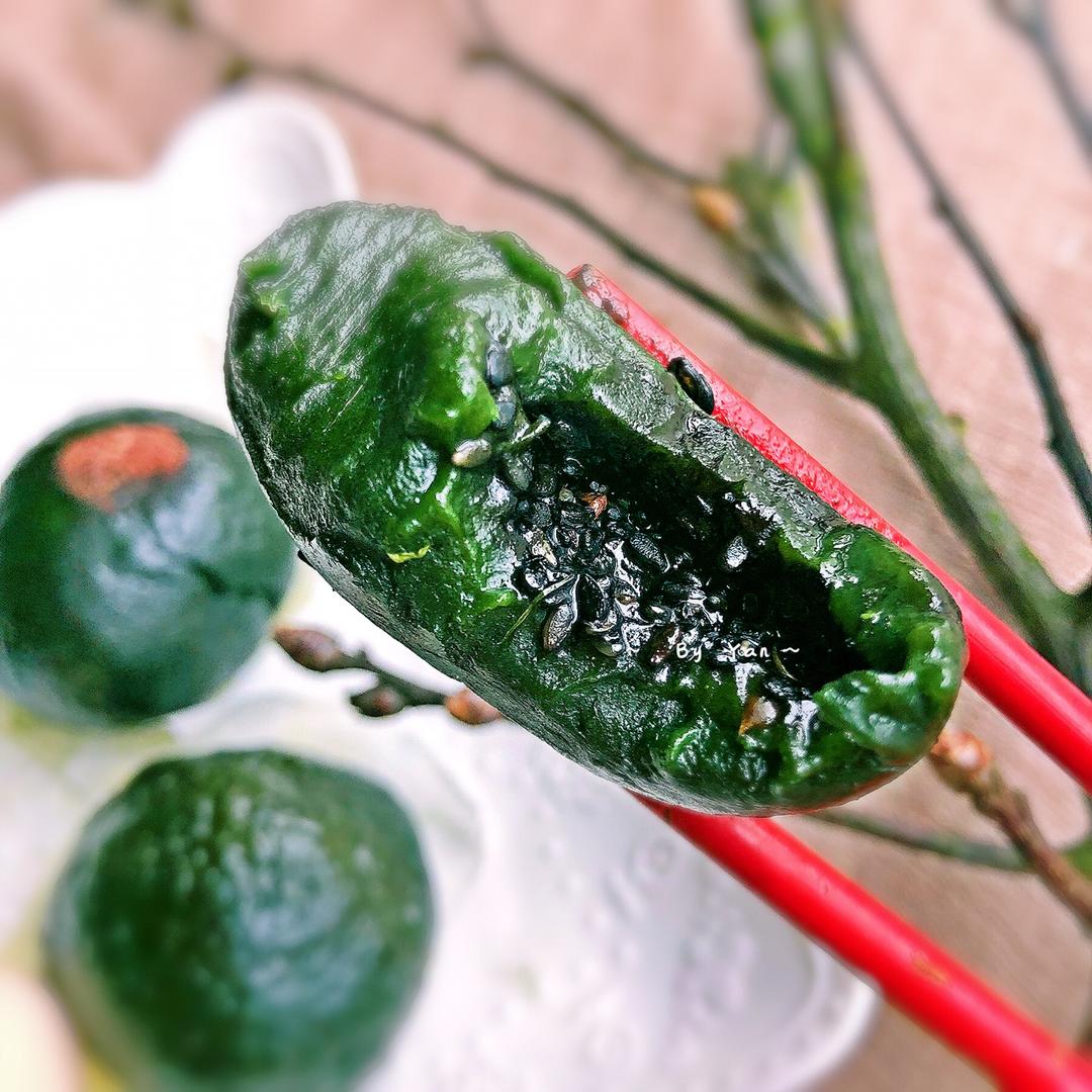 超详细的三种口味青团.清明果.艾果