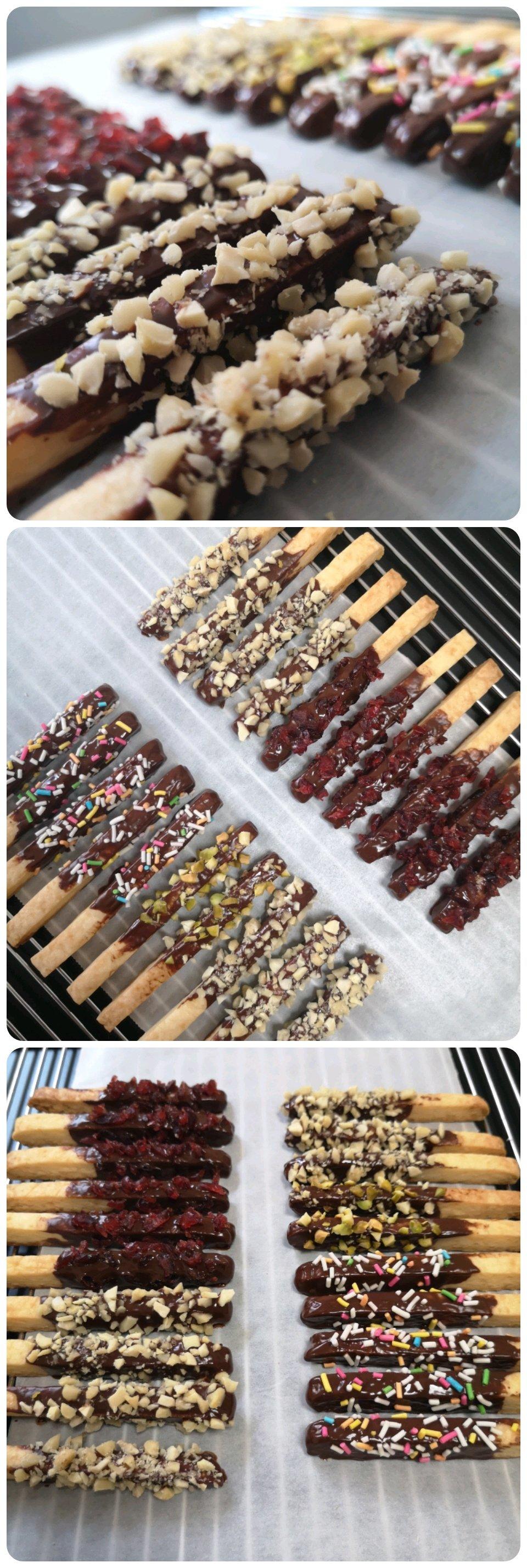 新手也能做的巧克力棒