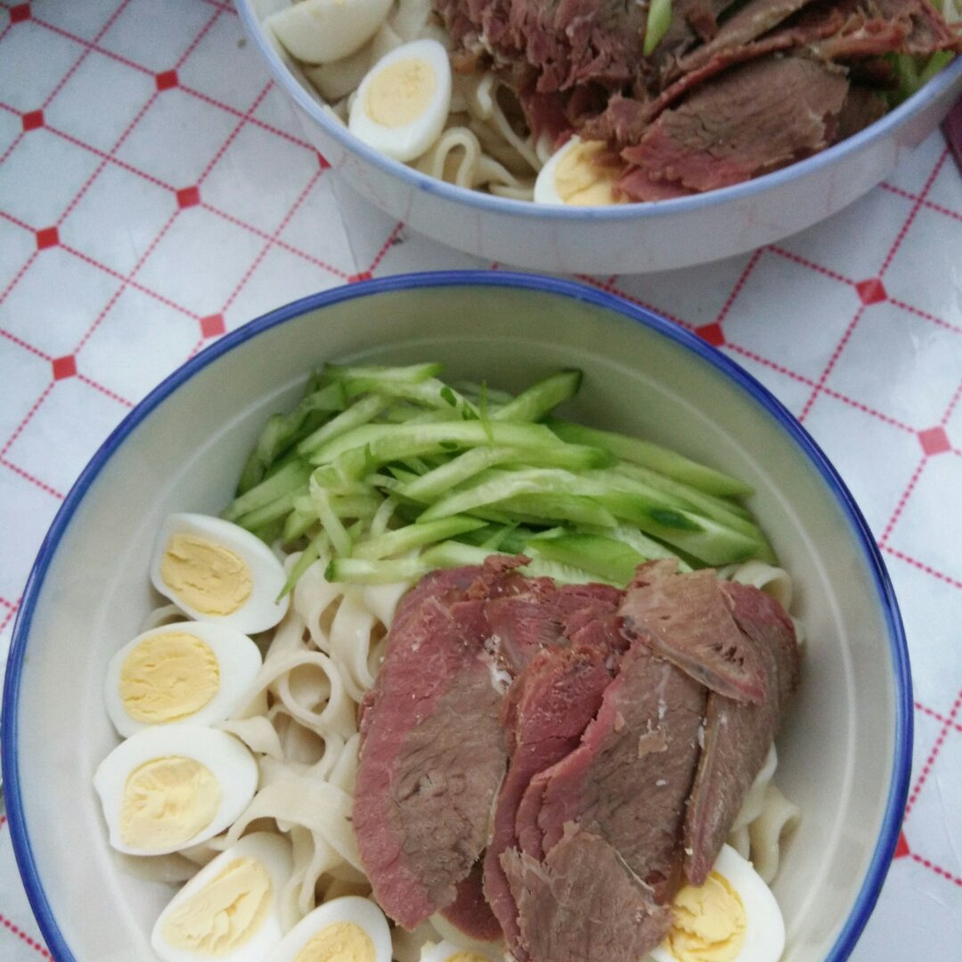 夏日快手凉拌面