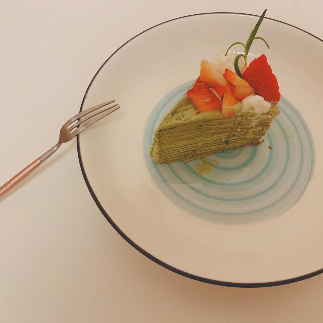 抹茶千层蛋糕