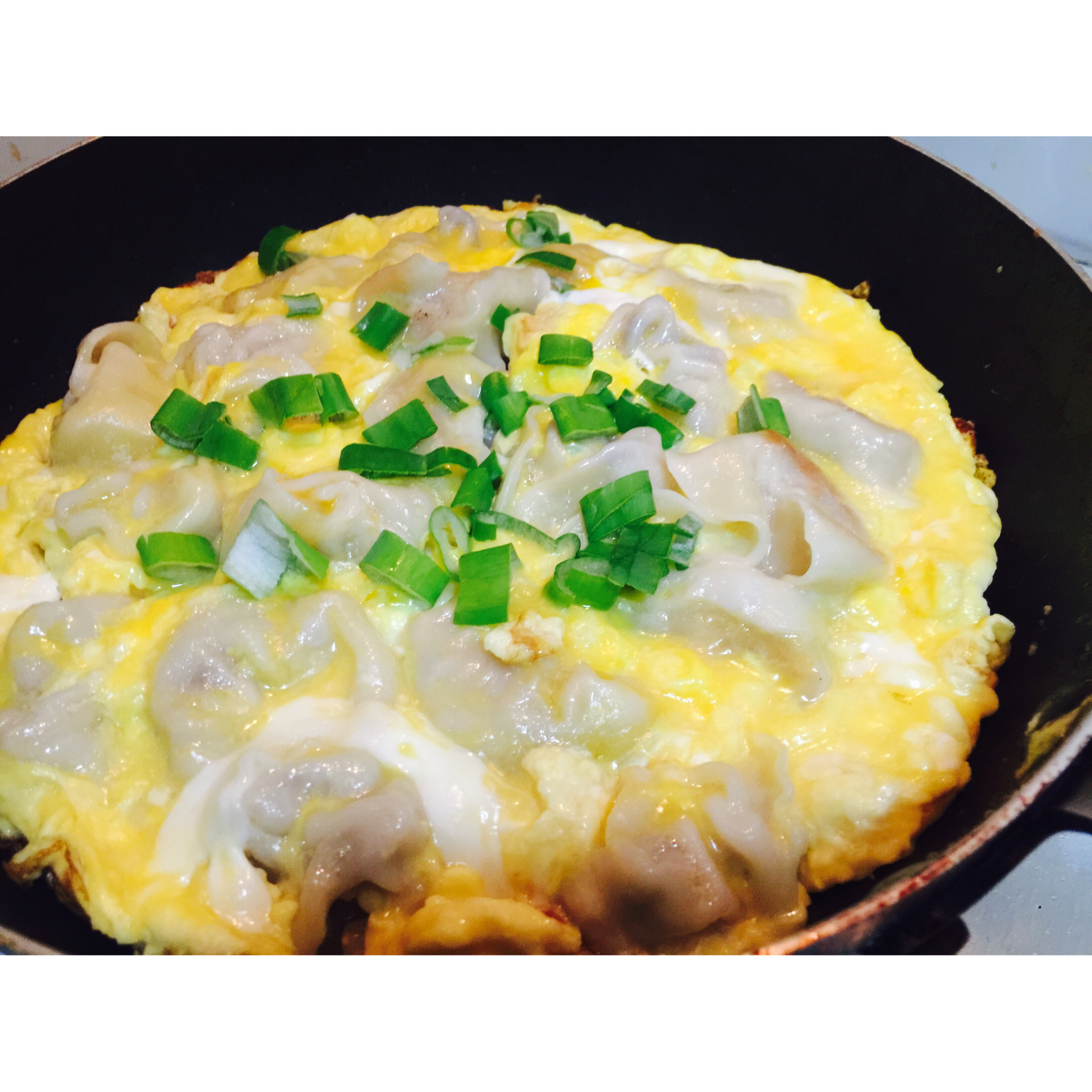 抱蛋煎馄饨