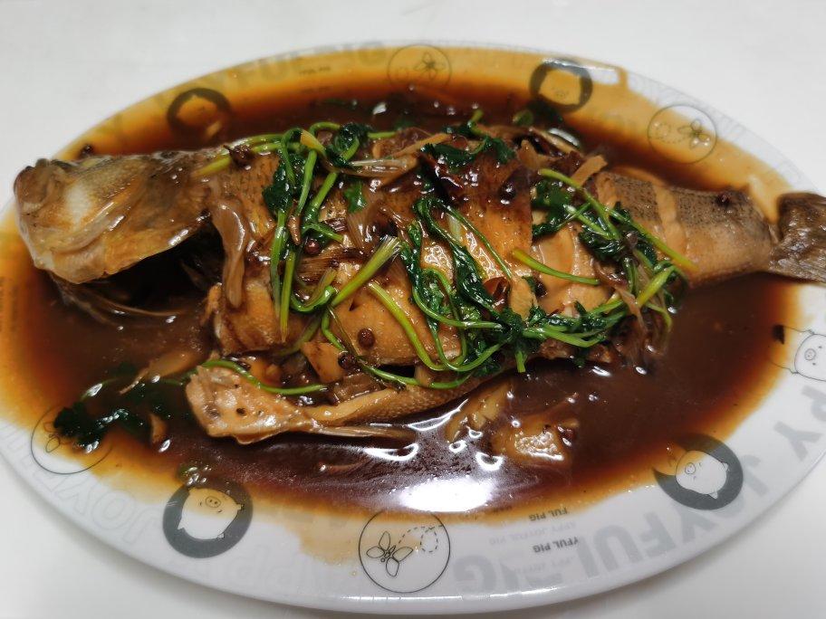 红烧海鲈鱼家常做法