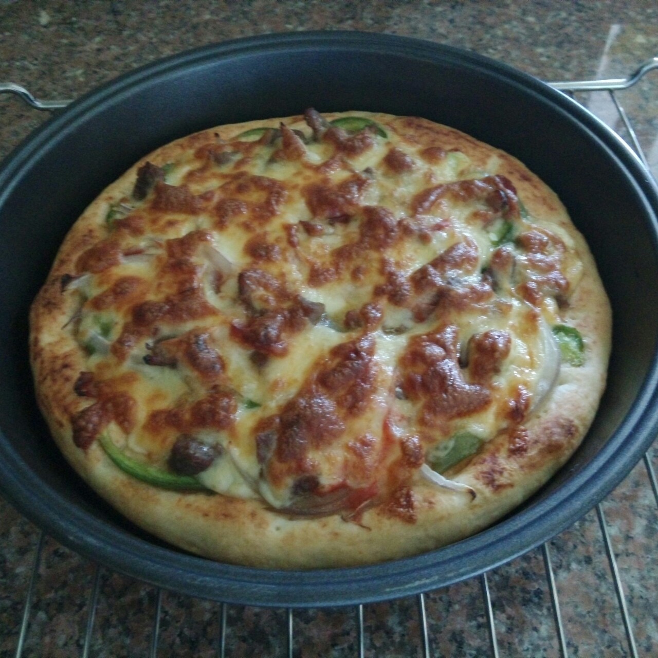 8寸纯手工什锦披萨