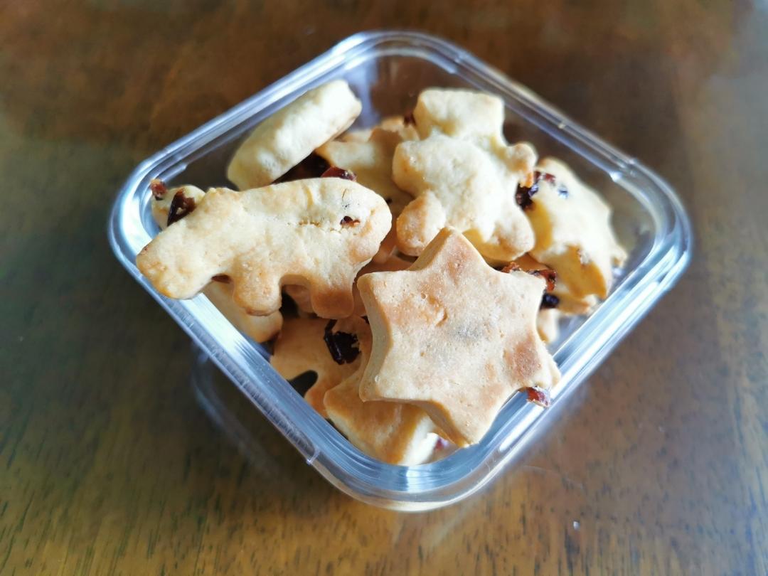蔓越莓曲奇饼干 最最最简单的黄油饼干