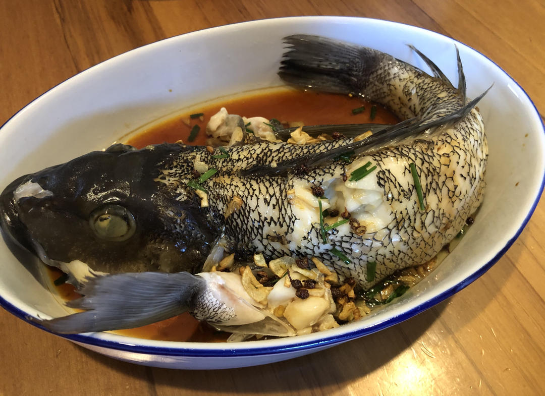 清蒸笋壳鱼 媲美饭店水准