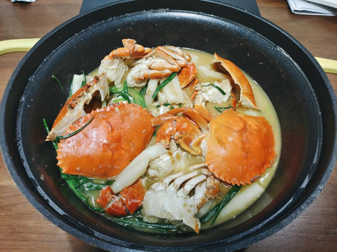 青蟹炒年糕