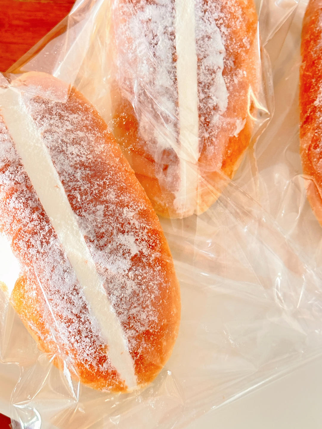 包子嘟妈做的鲜奶油面包