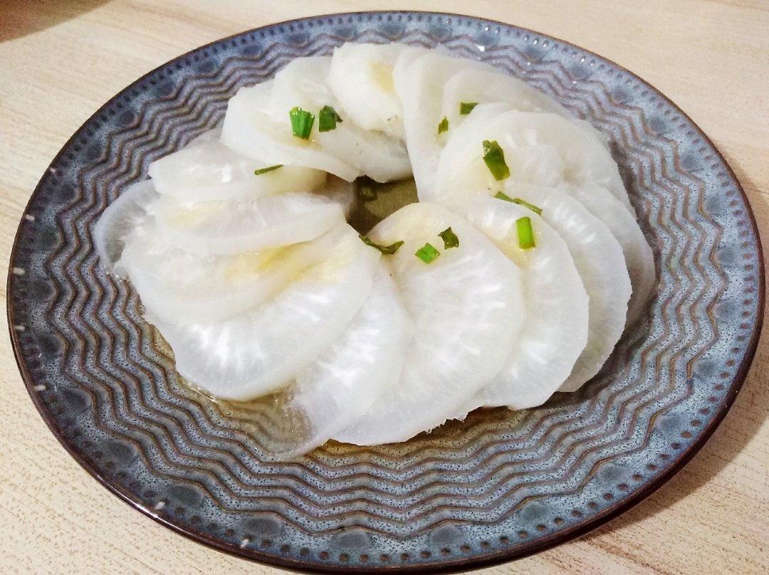 清蒸白萝卜