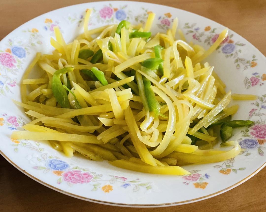 青椒土豆丝