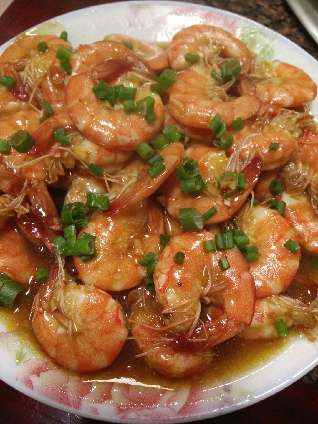 十分钟做好吃的红烧大虾