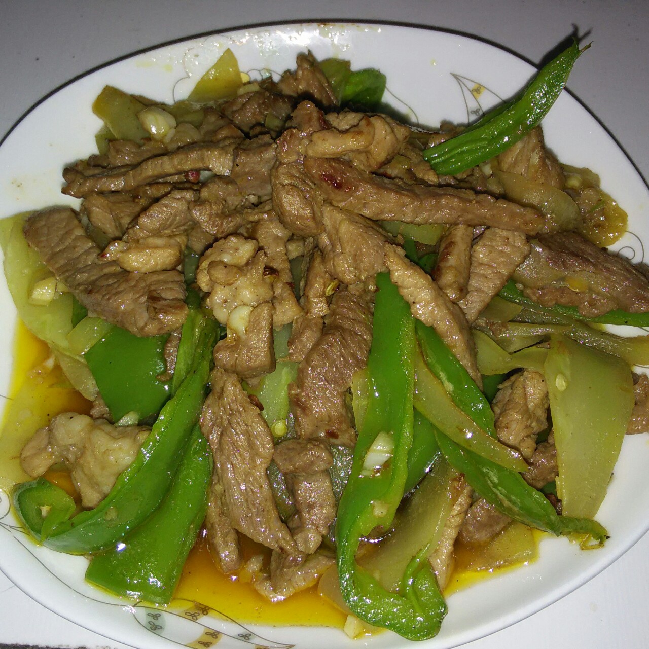 莴笋炒肉