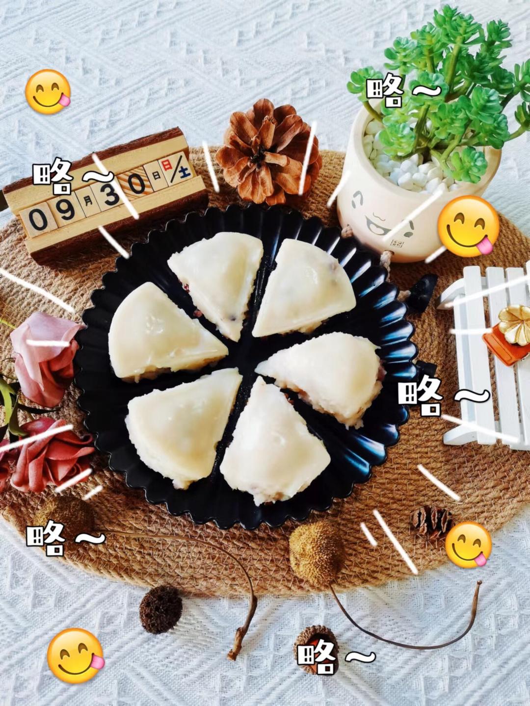 糯叽叽༄「奶香红豆糯米糕」༄的做法