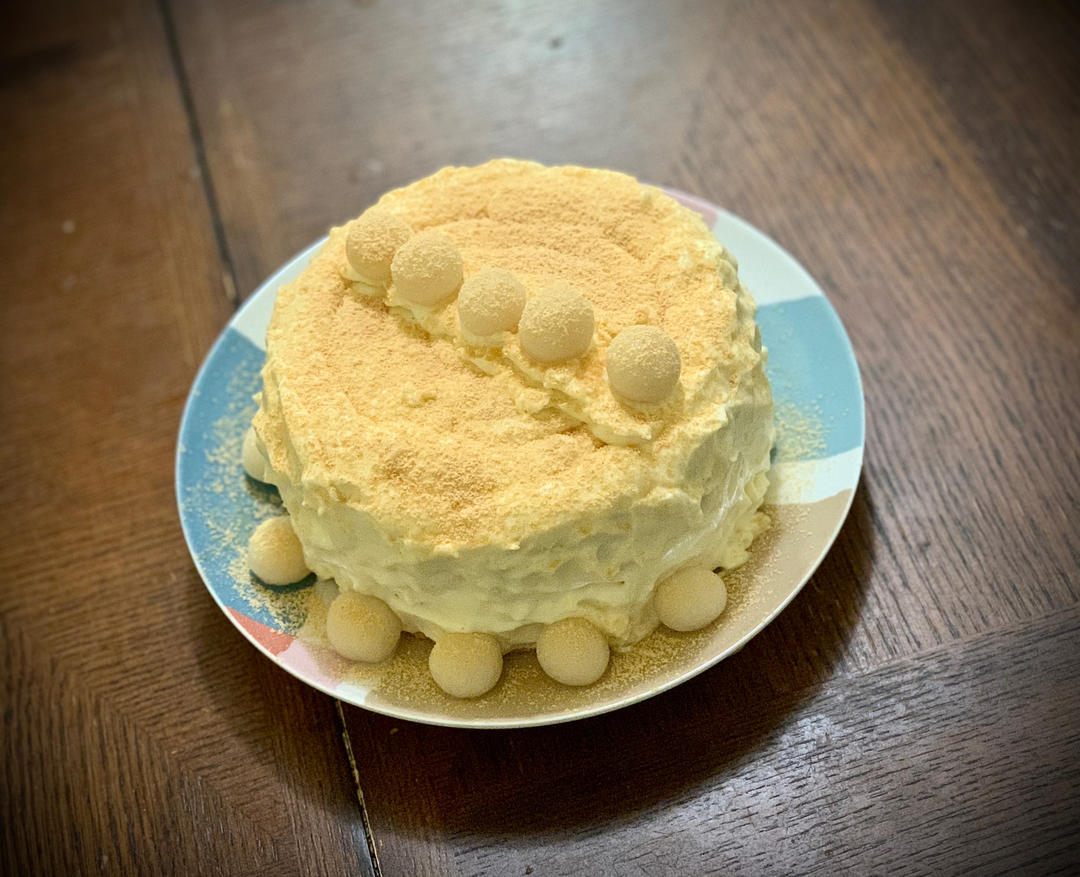 好吃到舔盘子的【白玉豆乳爆浆蛋糕】