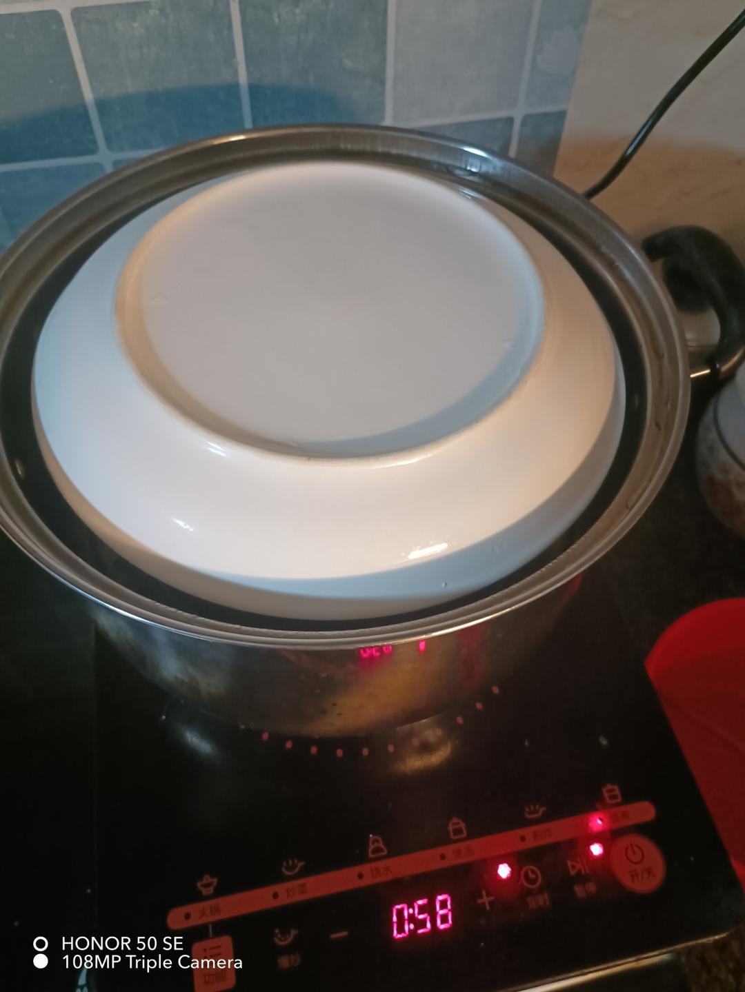零失败戚风蒸蛋糕（8寸）可做蛋糕胚（另附红丝绒蒸蛋糕做法）
