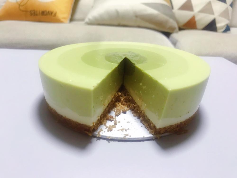 渐变抹茶慕斯蛋糕：我Amanda带着既美又作的抹茶甜点又来了！【曼食慢语】