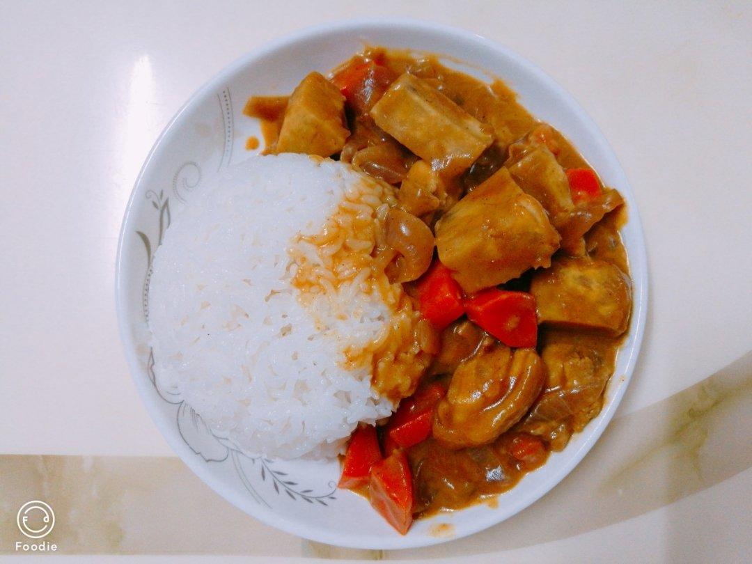 小红书上学来的大S版本咖喱饭🍛