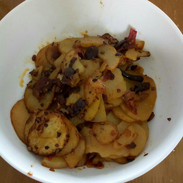 干锅土豆片
