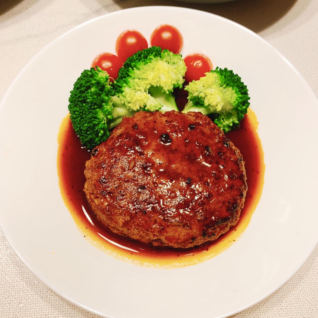 日式汉堡肉
