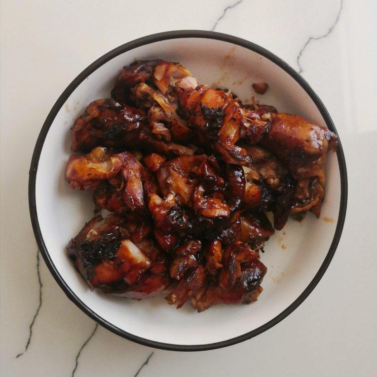 电饭锅焖鸡腿（懒人快手菜）
