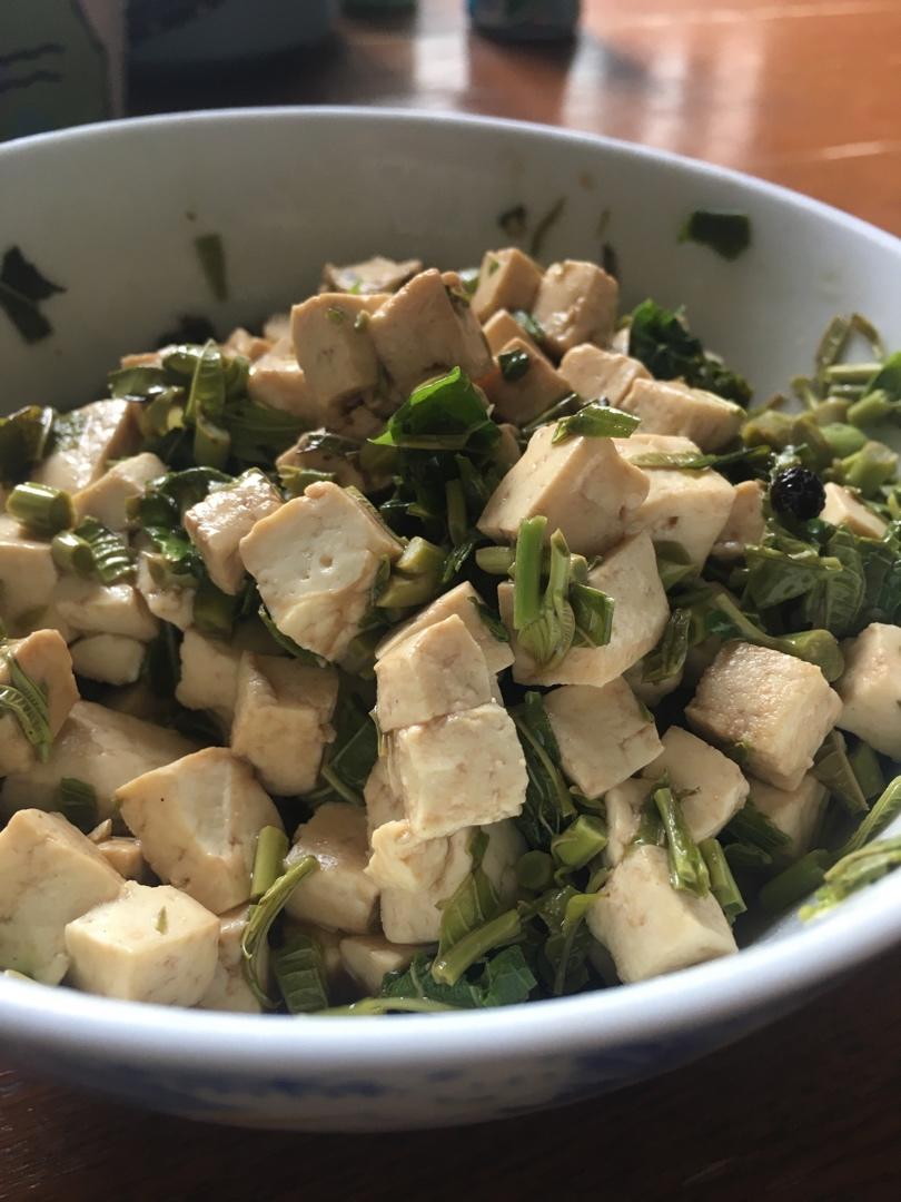 香椿拌豆腐