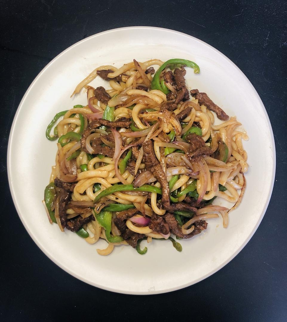 比餐厅好吃的黑椒牛柳意面🍝零失败简单教程