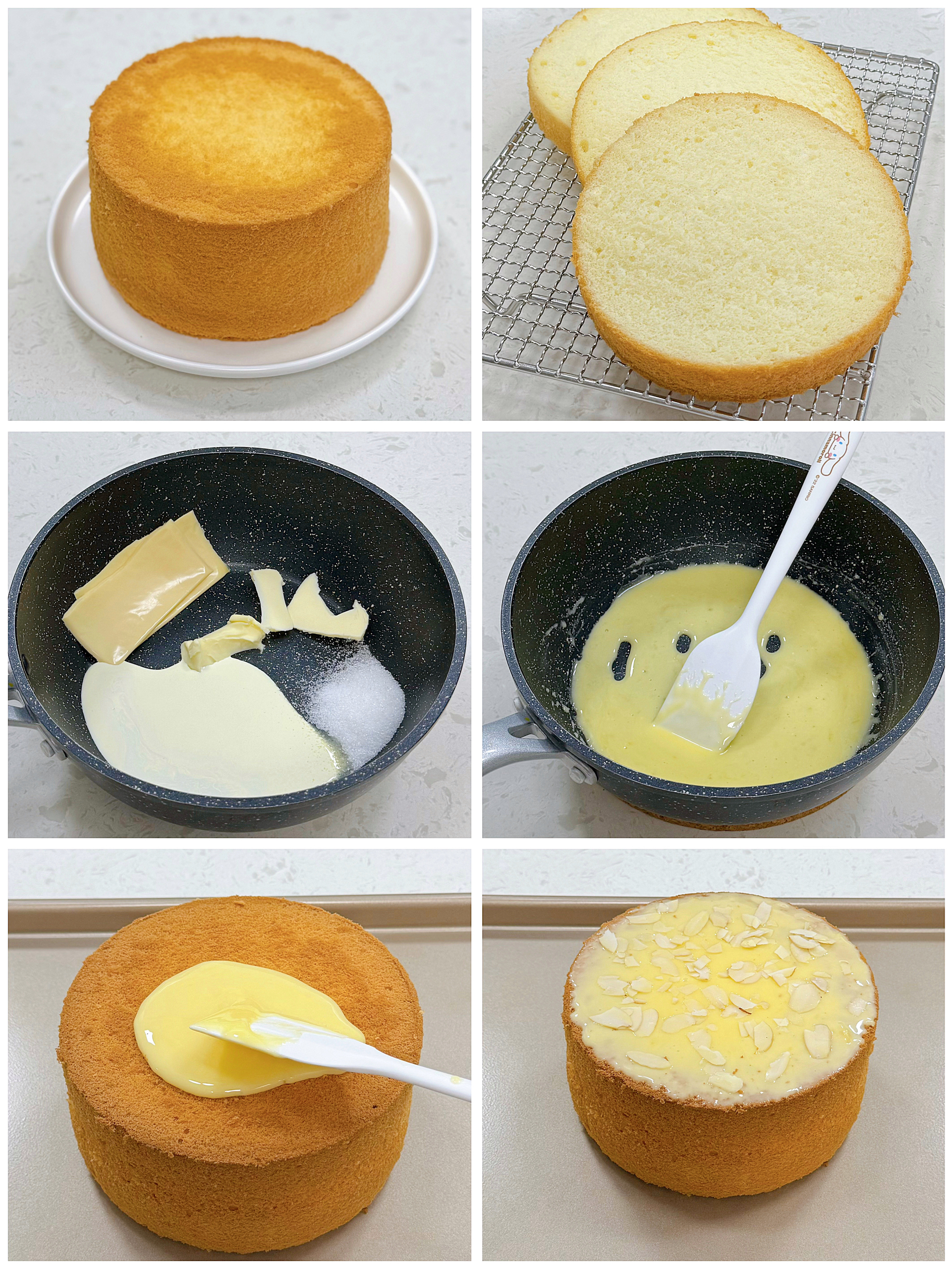 岩烧乳酪蛋糕｜零失败戚风蛋糕的做法 步骤5