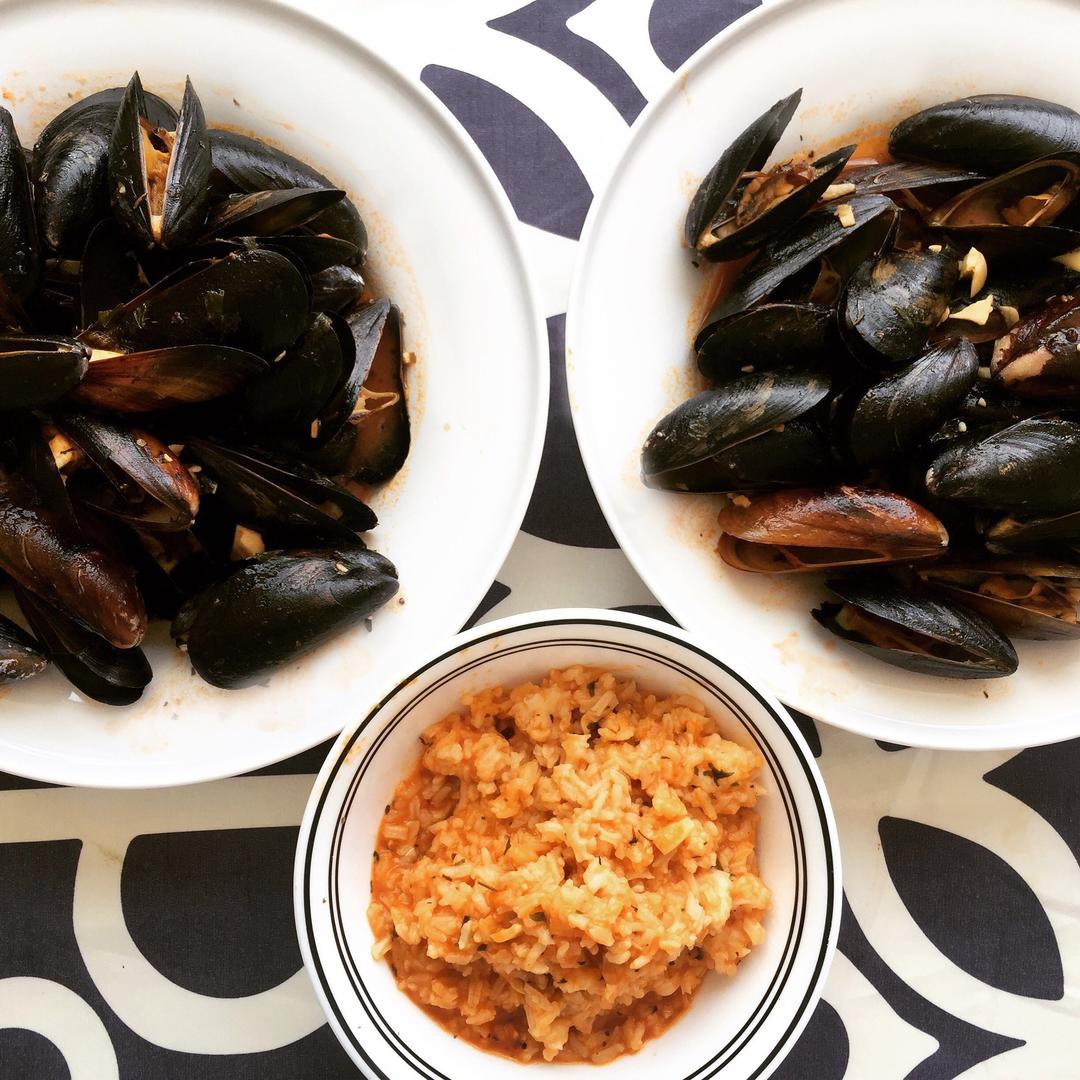 快手青口贝（西式 番茄）的做法