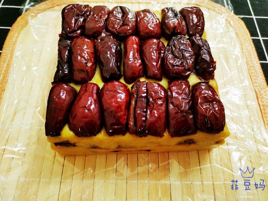红枣黄米糕