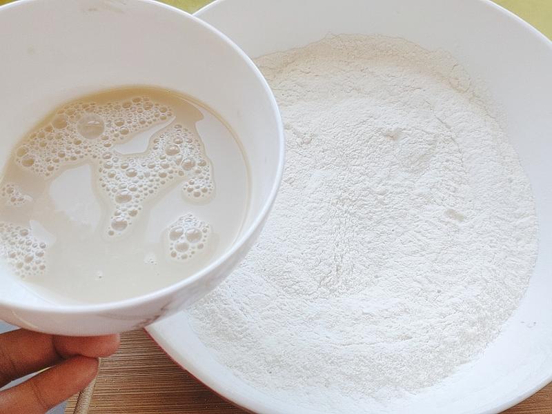 纯奶手撕吐司的做法 步骤1