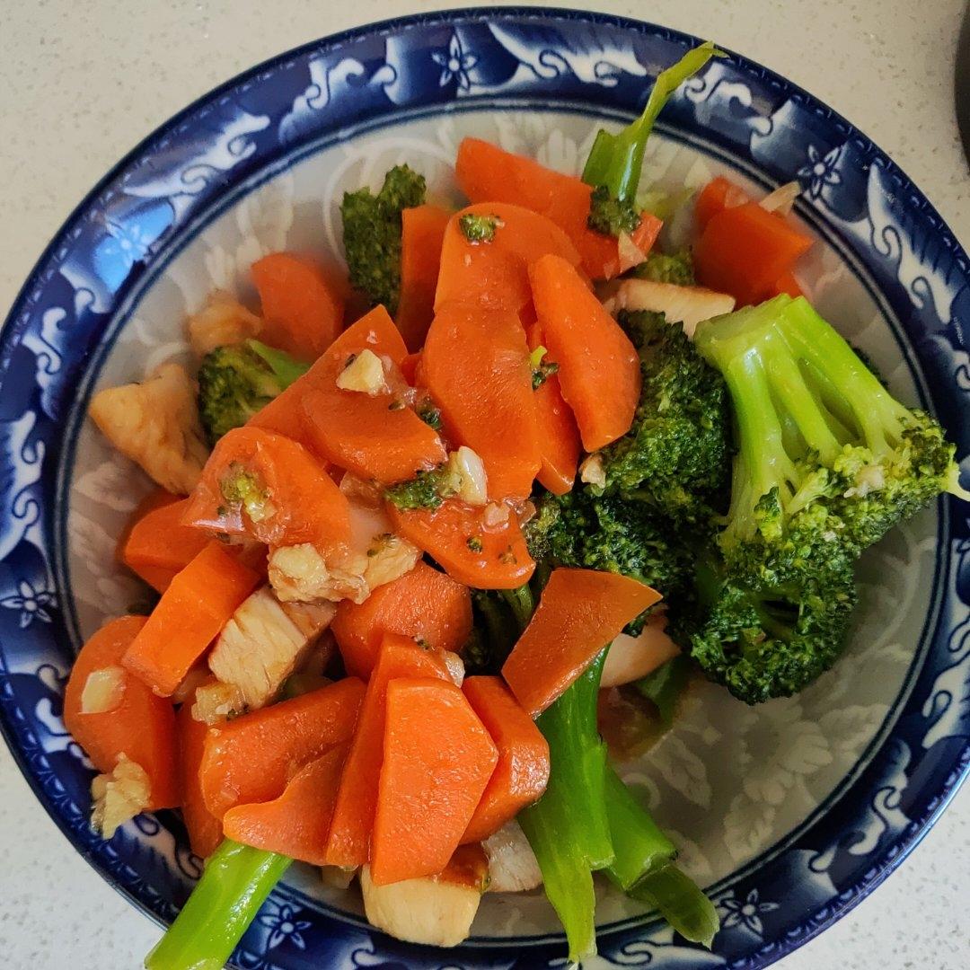 西蓝花炒鸡胸肉