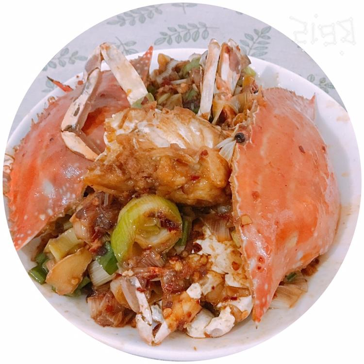 葱姜炒梭子蟹