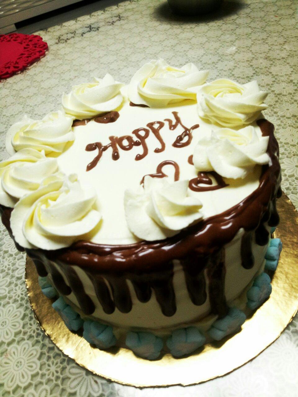 巧克力淋面蛋糕