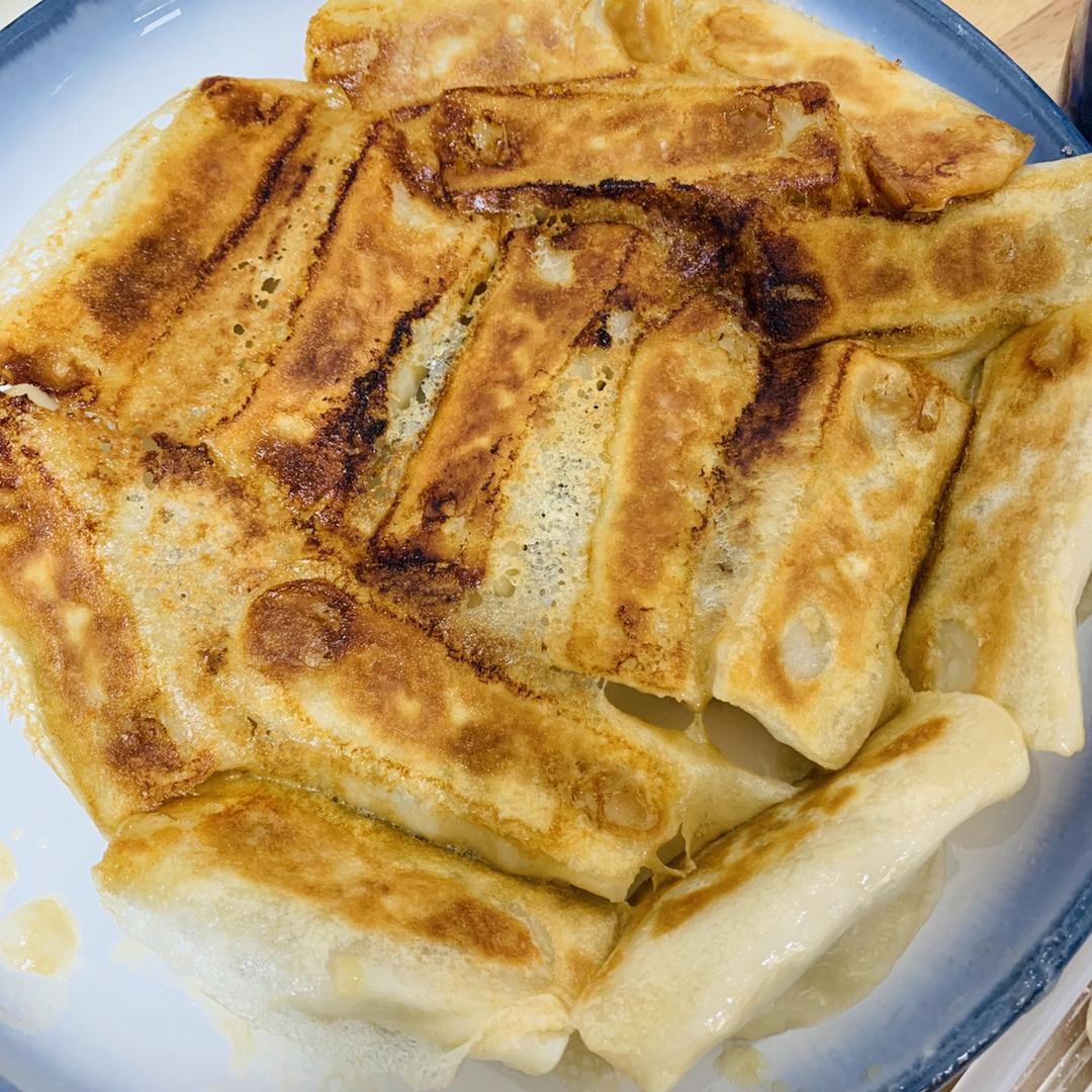三鲜锅贴