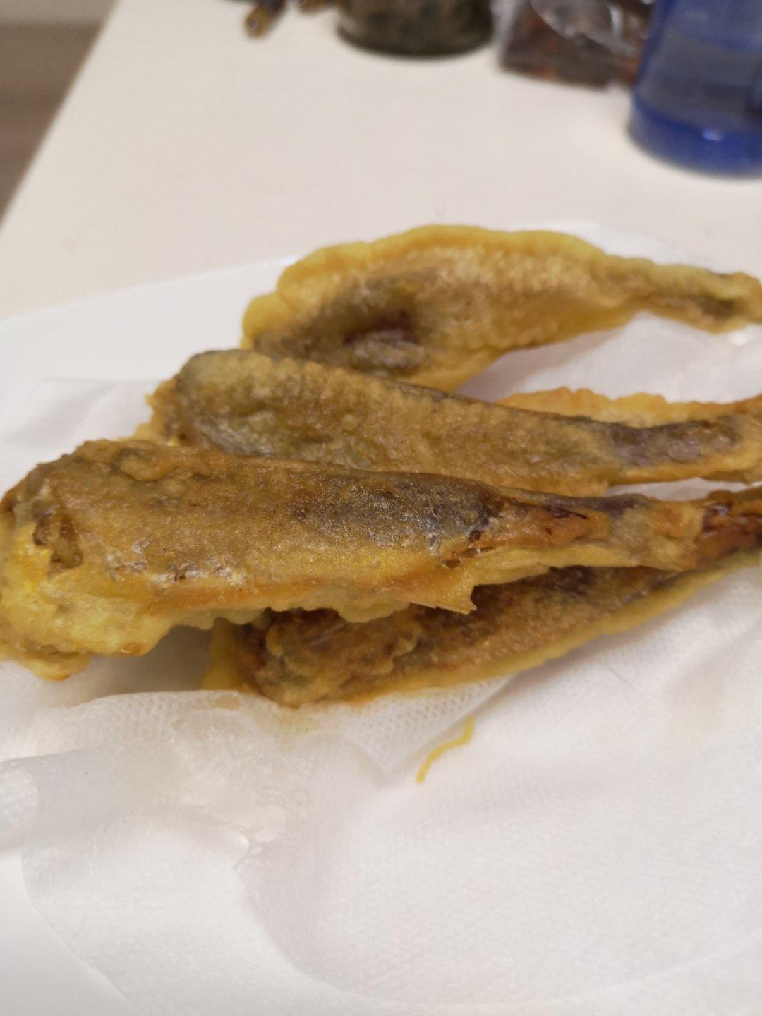香煎小黄鱼（带鱼）