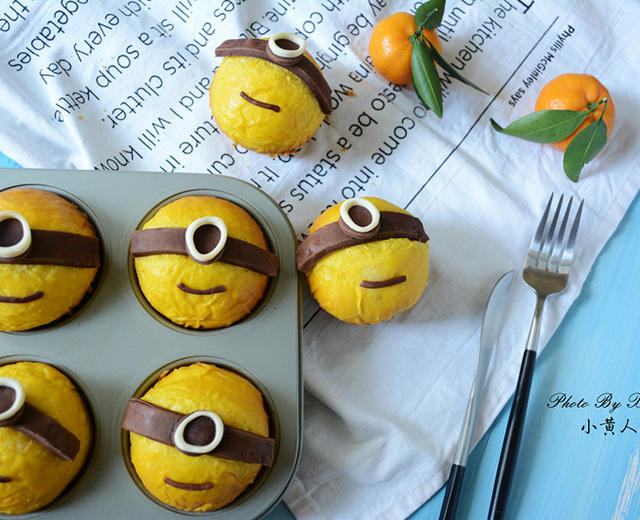 小黄人面包的做法