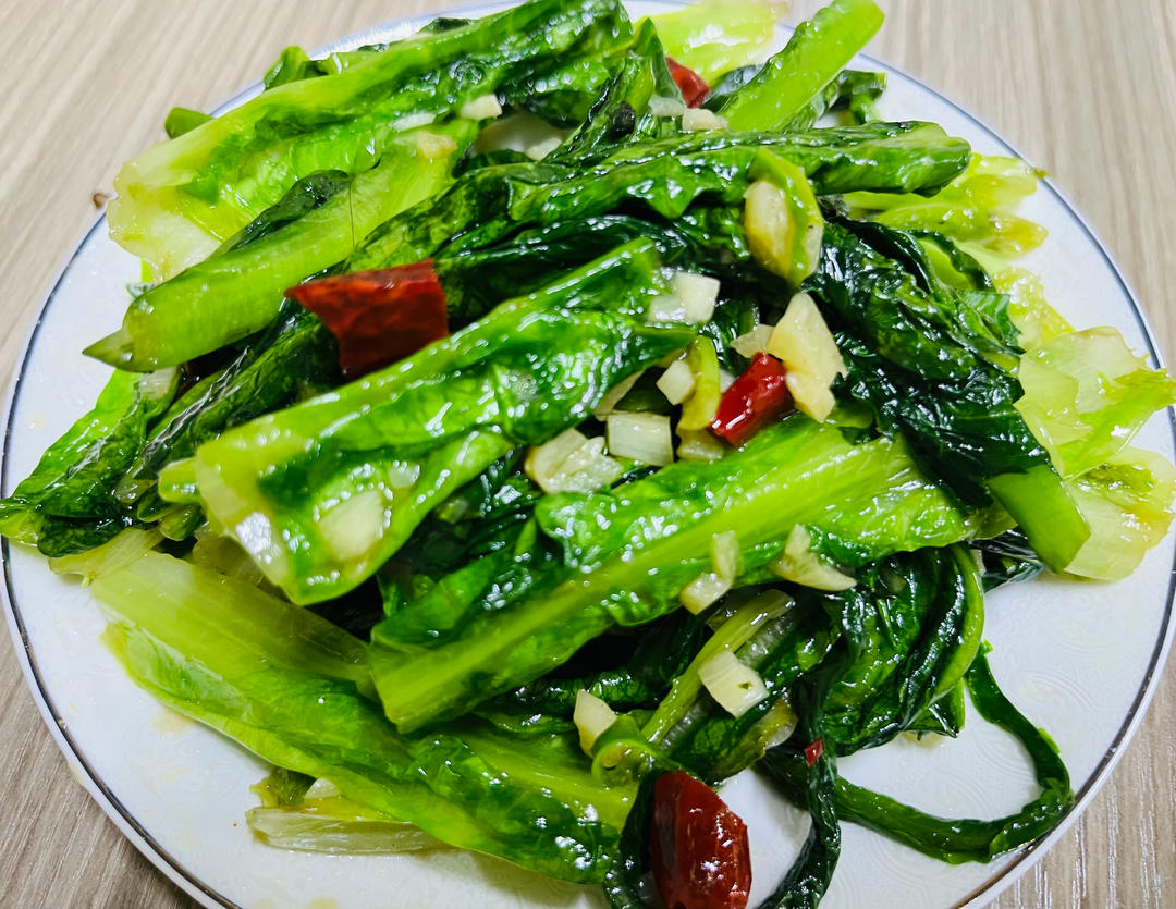 蒜蓉油麦菜