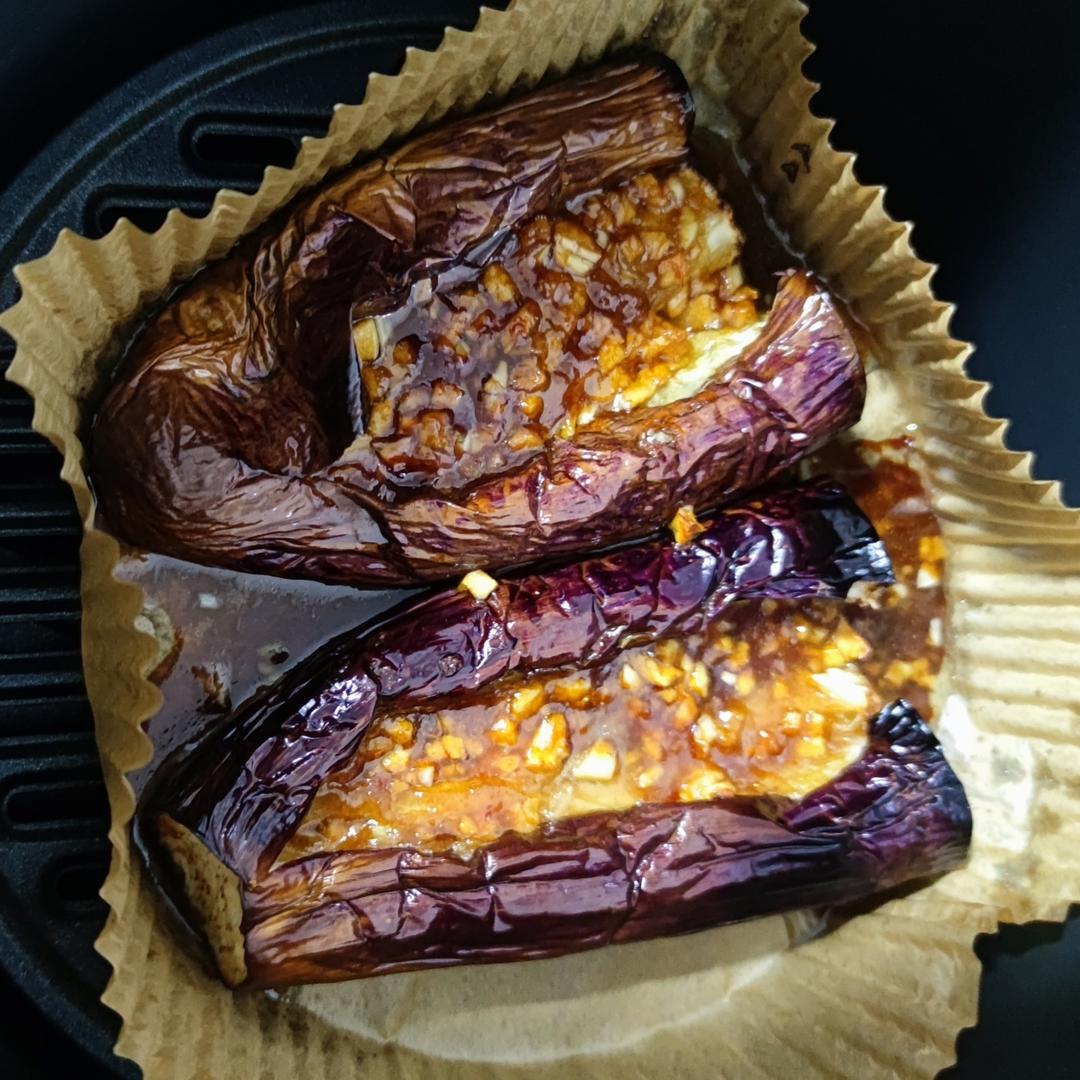 【空气炸锅】做出烧烤摊扬名立万的烤茄子！