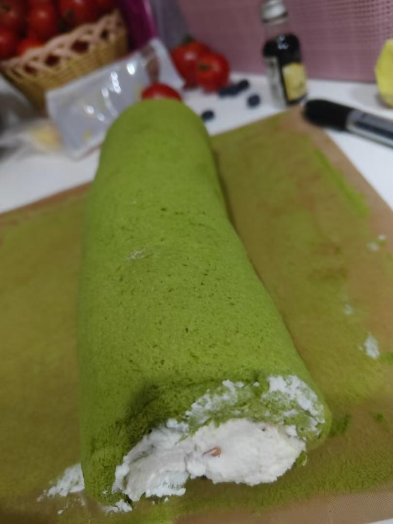日式抹茶蛋糕卷