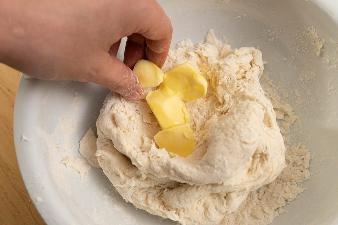 纯奶手撕吐司的做法 步骤1