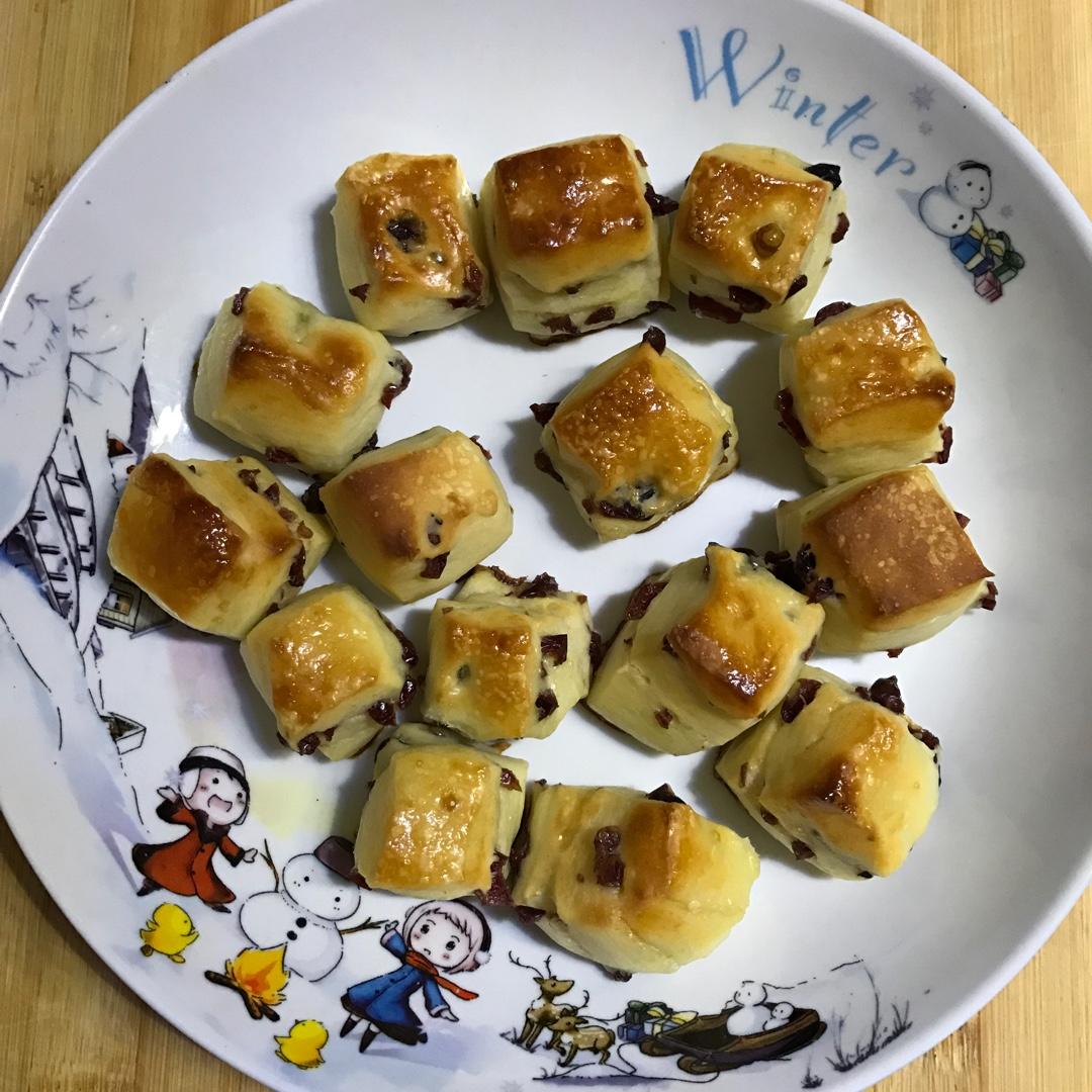 蔓越莓优格小面包块