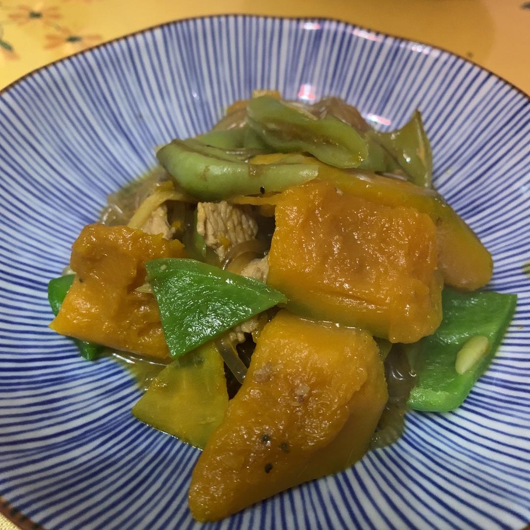 焖南瓜